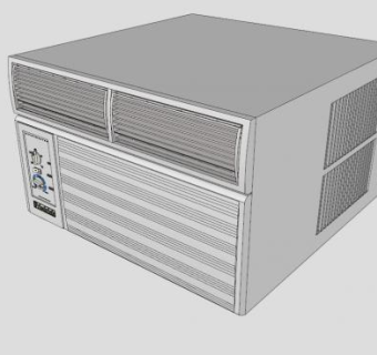 弗里德里希空调SU模型下载_sketchup草图大师SKP模型