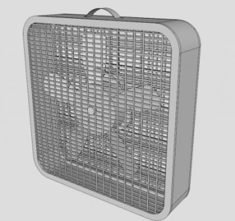 现代风机风扇SU模型下载_sketchup草图大师SKP模型