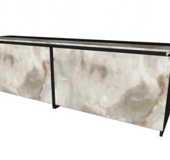 意大利风格餐具柜SU模型下载_sketchup草图大师SKP模型