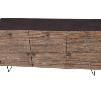 采石场铜餐具柜SU模型下载_sketchup草图大师SKP模型