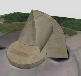 伊德里斯雕塑SU模型下载_sketchup草图大师SKP模型