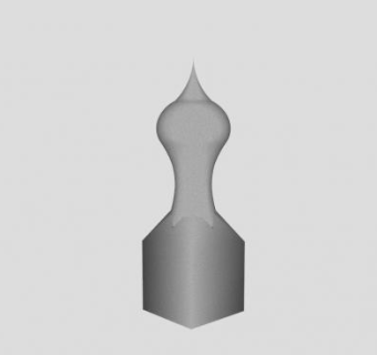 现代建筑装饰雕塑SU模型下载_sketchup草图大师SKP模型