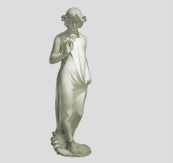 纪念人物雕像雕塑SU模型下载_sketchup草图大师SKP模型