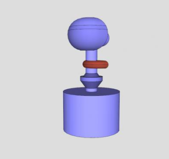 旋转形状雕塑SU模型下载_sketchup草图大师SKP模型