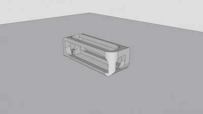 白色设计雕塑SU模型下载_sketchup草图大师SKP模型