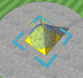 抽象艺术自由雕刻SU模型下载_sketchup草图大师SKP模型