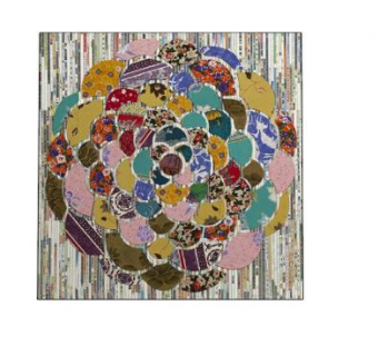 格拉齐亚蜡染墙装饰SU模型下载_sketchup草图大师SKP模型