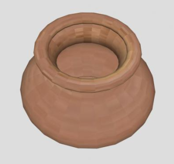 陶瓷花瓶陶器SU模型下载_sketchup草图大师SKP模型