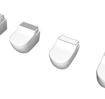 陶瓷厕所SU模型下载_sketchup草图大师SKP模型