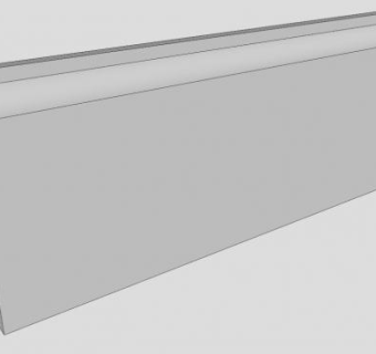 3D显示器墙SU模型下载_sketchup草图大师SKP模型