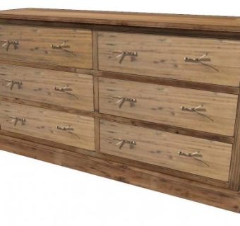 时尚温馨的梳妆台SU模型下载_sketchup草图大师SKP模型