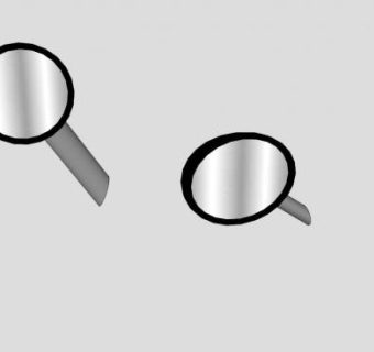 车镜后视镜SU模型下载_sketchup草图大师SKP模型