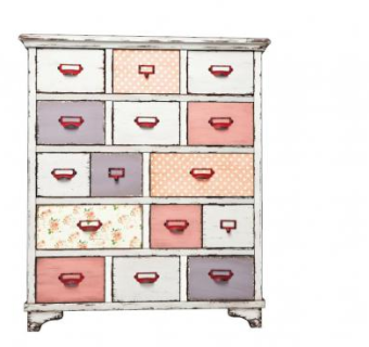 浪漫风格梳妆台SU模型下载_sketchup草图大师SKP模型