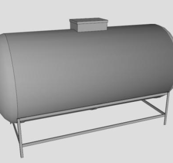 油罐的SU模型设计_su模型下载 草图大师模型_SKP模型