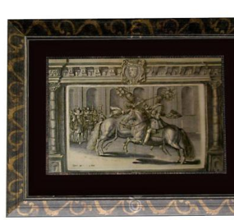 金箔画路易十三挂画SU模型下载_sketchup草图大师SKP模型