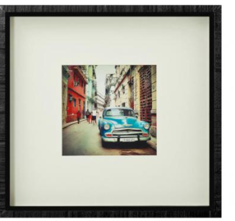 画框街道挂画SU模型下载_sketchup草图大师SKP模型