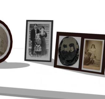 家居图片帧相框SU模型下载_sketchup草图大师SKP模型