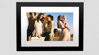 黑色相框人物挂画SU模型下载_sketchup草图大师SKP模型