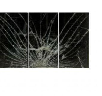 破碎玻璃挂画SU模型下载_sketchup草图大师SKP模型