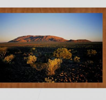 实木风景挂画SU模型下载_sketchup草图大师SKP模型