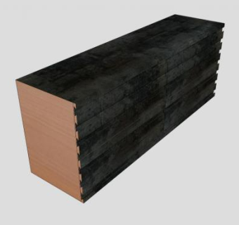 梨木柜子SU模型下载_sketchup草图大师SKP模型