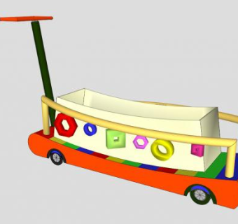 玩具车SU模型下载_sketchup草图大师SKP模型