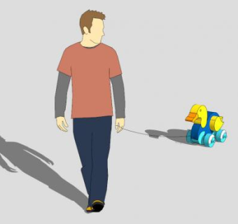 儿童玩具鸭SU模型下载_sketchup草图大师SKP模型