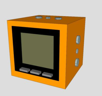 立方体世界玩具SU模型下载_sketchup草图大师SKP模型