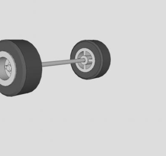 轮子玩具SU模型下载_sketchup草图大师SKP模型