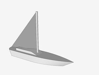 帆船玩具<em>SU模型</em>下载_sketchup草图大师SKP模型