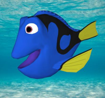 海鲂鱼玩具SU模型下载_sketchup草图大师SKP模型