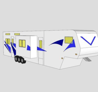 大型玩具搬运工SU模型下载_sketchup草图大师SKP模型