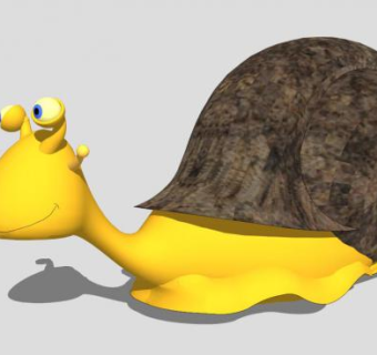 蜗牛玩具SU模型下载_sketchup草图大师SKP模型