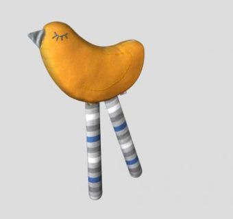 鸡玩具SU模型下载_sketchup草图大师SKP模型