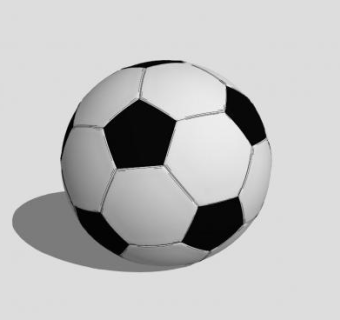 足球玩具SU模型下载_sketchup草图大师SKP模型
