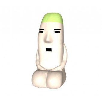 拉达什先生玩具SU模型下载_sketchup草图大师SKP模型