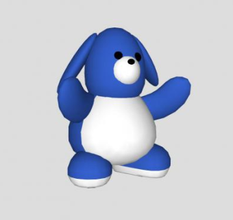 狗狗玩具SU模型下载_sketchup草图大师SKP模型