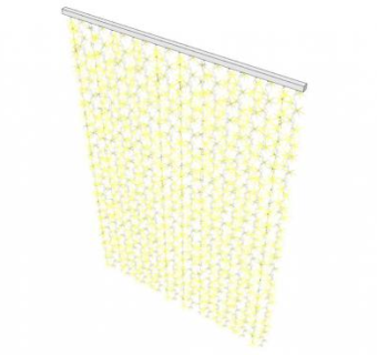 LED仙光幕SU模型下载_sketchup草图大师SKP模型