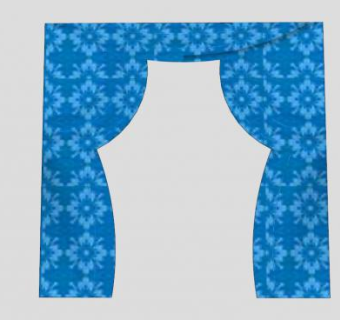 蓝色卷帘SU模型下载_sketchup草图大师SKP模型