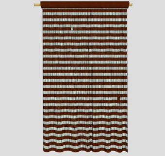 格子垂直帘SU模型下载_sketchup草图大师SKP模型