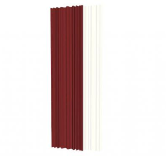 简易双层窗帘SU模型下载_sketchup草图大师SKP模型