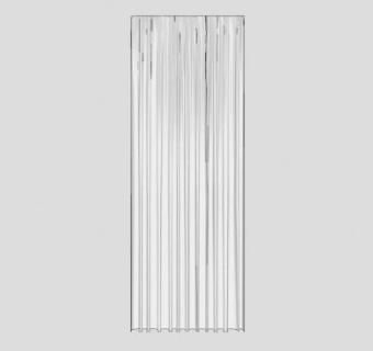 现代丝柔垂帘窗帘SU模型下载_sketchup草图大师SKP模型