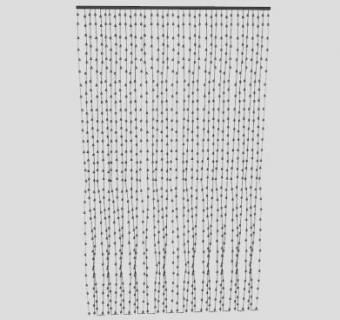 灯光窗帘珠帘SU模型下载_sketchup草图大师SKP模型