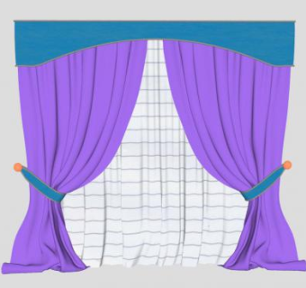 现代简约卷帘SU模型下载_sketchup草图大师SKP模型
