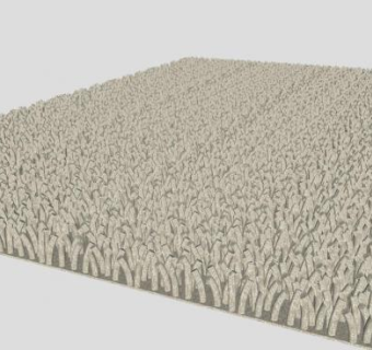 3D合成纤维地毯SU模型下载_sketchup草图大师SKP模型
