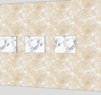 现代墙装饰SU模型下载_sketchup草图大师SKP模型