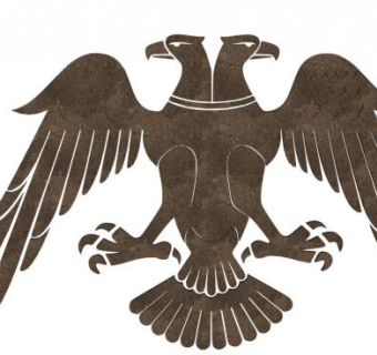 双头鹰式挂件SU模型下载_sketchup草图大师SKP模型