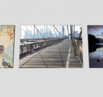 宜家挂件装饰SU模型下载_sketchup草图大师SKP模型