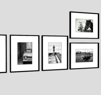 四轴装饰挂件SU模型下载_sketchup草图大师SKP模型