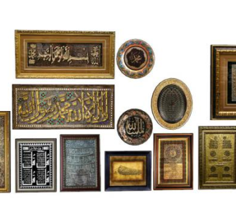 欧式墙壁装饰SU模型下载_sketchup草图大师SKP模型